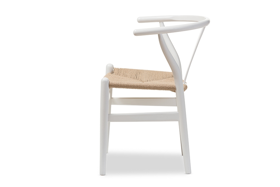 Knoll Chair, White, Set of 2 - Image 2
