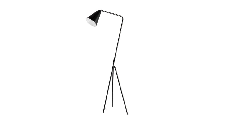 Gira Matte Black Floor Lamp - Image 0