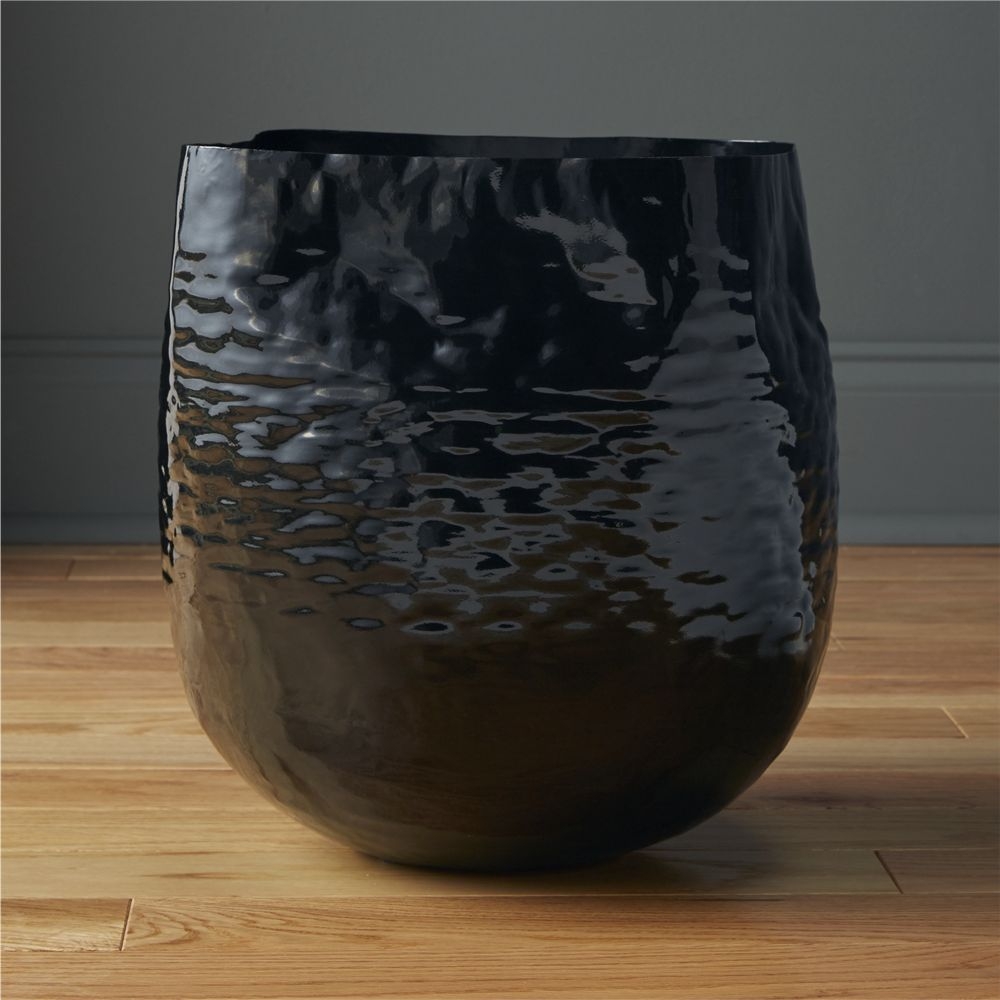 liquid small black nickel basket - Image 0