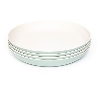 Bamboo Coupe Dinner Plate, Set of 4 - Mint - Image 0