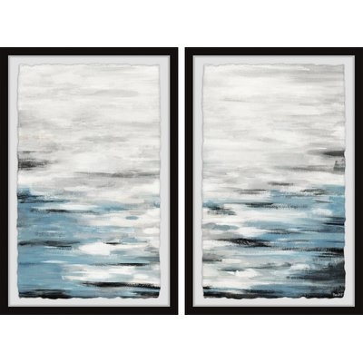 'Reflective Sea' Diptych - Image 0