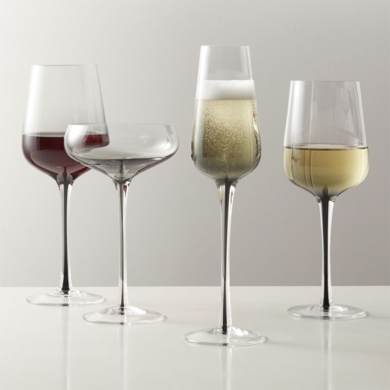 Reina White Smoke Wine Glass - Image 2