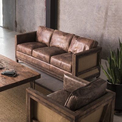 Sherly Leather Sofa - Image 0