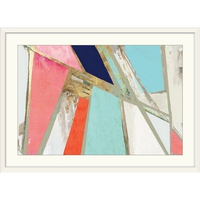 Warm Geometric by PI Studio - Picture Frame Print on Canvas - Image 0