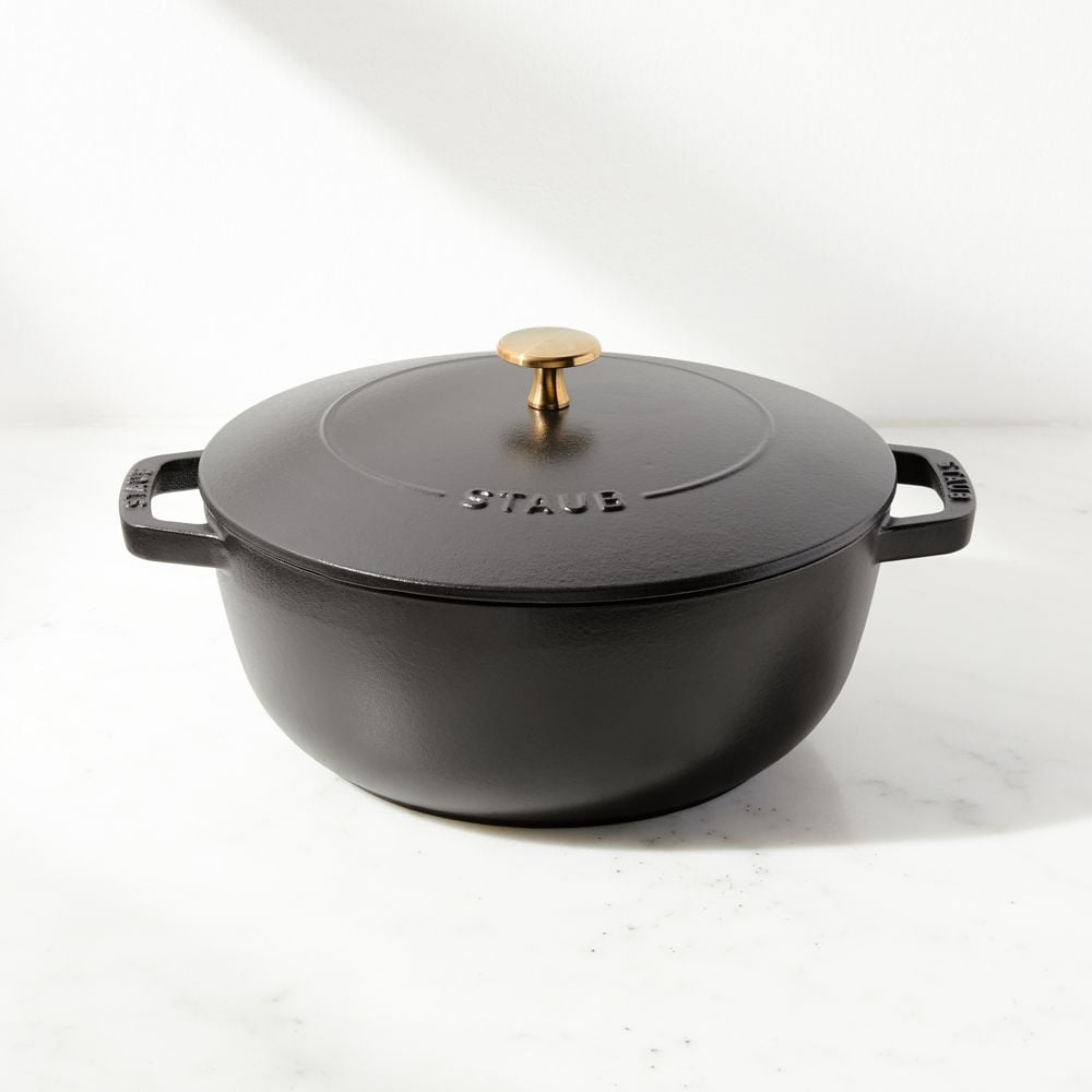 Staub Essential ® Matte Black 3.75-Qt. French Oven - Image 0