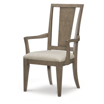 Whicker Upholstered Dining Chair (Set of 2) - Image 0