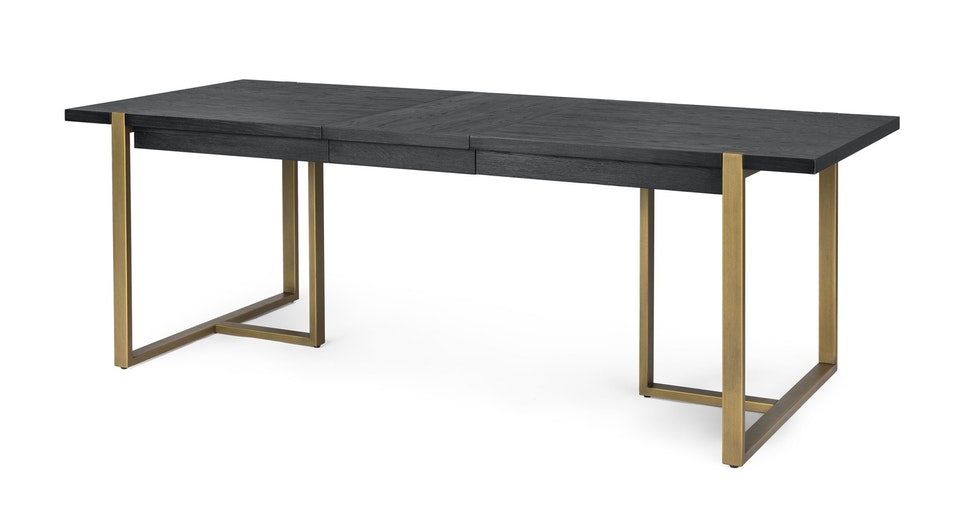 Oscuro Extendable Dining Table, Black - Image 0