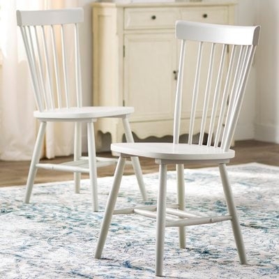 Matanna Solid Wood Windsor Back Side Chair - Image 0