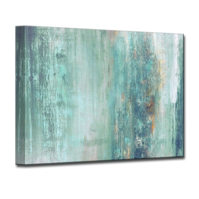'Abstract Spa' Wrapped Canvas Graphic Art Print on Canvas - Image 0