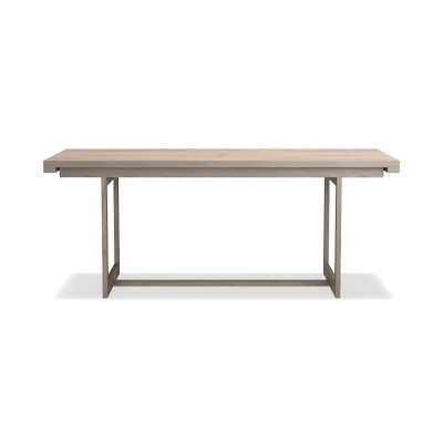 Ojai Dining Table, Teak, Grey - Image 0