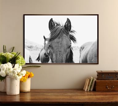 Hello There Framed Print by Jennifer Meyers, 28x42", Wood Gallery Frame, Espresso, No Mat - Image 3