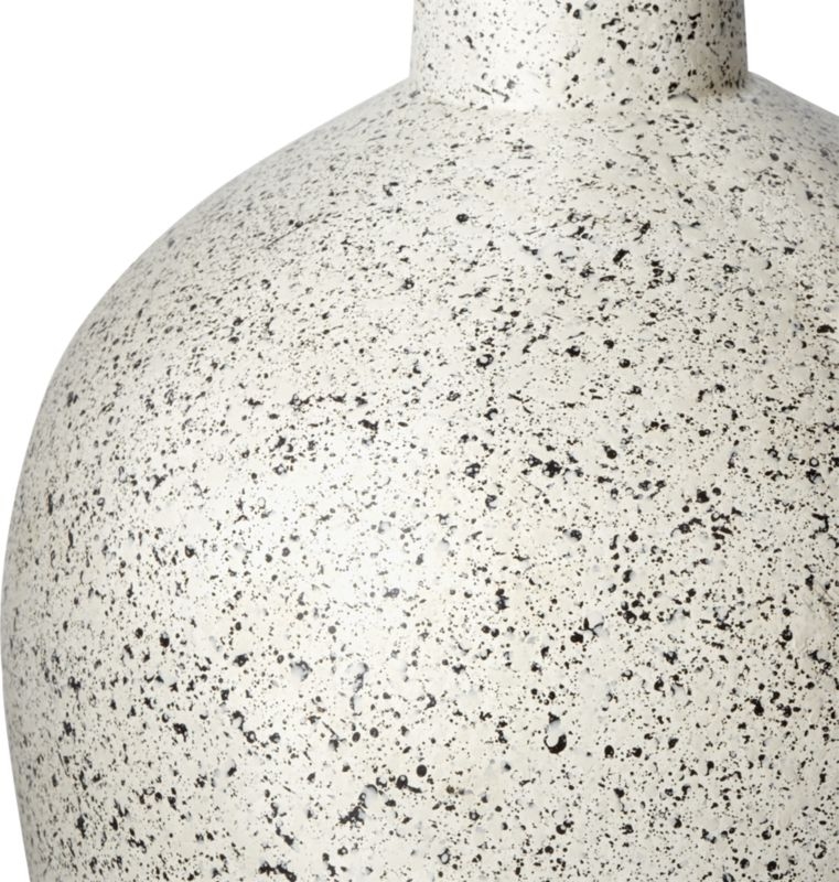 Largo Speckled White Ceramic Table Lamp - Image 4