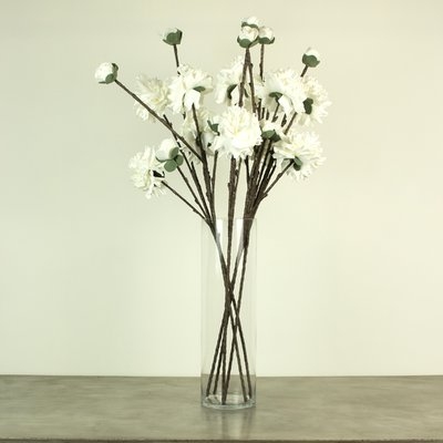 White Faux Flower Stem - Image 0