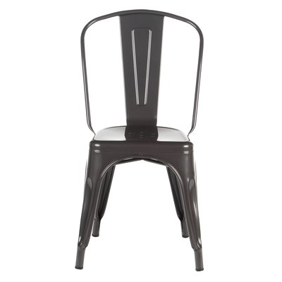 Industrial Metal Side Chair Stackable - Image 0