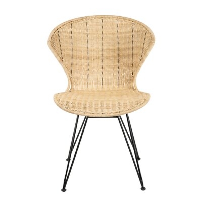 Meier Rattan Upholstered Dining Chair - Image 0
