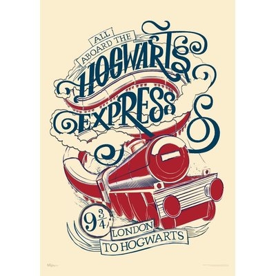 'Harry Potter Hogwarts Express' Graphic Art Print - Image 0