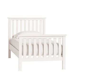 Elliott Bed, Twin, Simply White, In-Home Delivery - Image 0