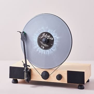Gramovox Vertical Record Player, Maple - Image 1