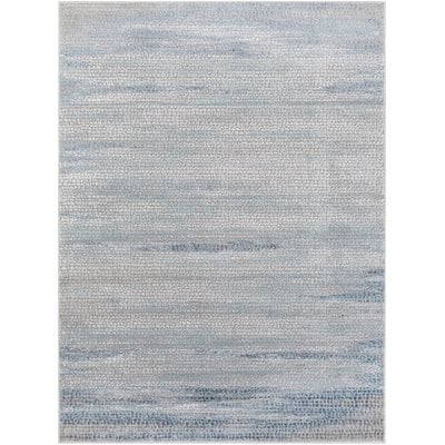 Winchester Abstract Navy/Denim Area Rug - Image 0