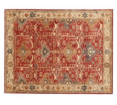Channing Persian Rug, 8 x 10', Red - Image 0