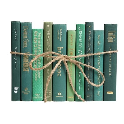 Authentic Decorative Books - By Color Modern Boxwood ColorPak (1 Linear Foot, 10-12 Books) - Image 0