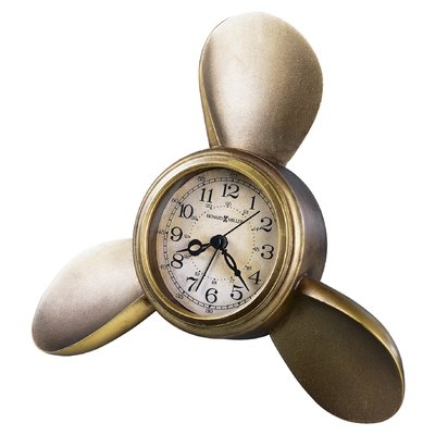 Propeller Arm Maritime Table Clock - Image 0