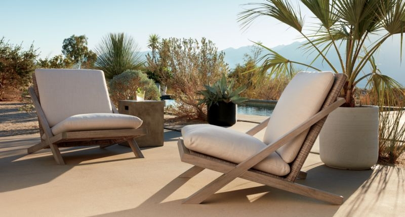 Lecco Teak Outdoor Chair - Image 2