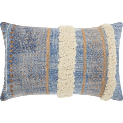 Adali Contemporary Cotton Lumbar Pillow - Image 0