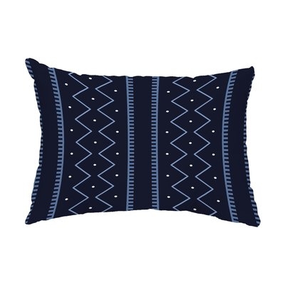 Treutlen Mudcloth Indoor/Outdoor Lumbar Pillow - Image 0