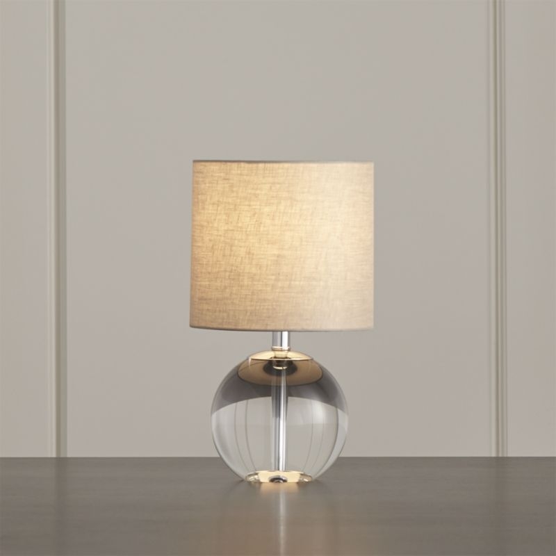 Sybil Globe Crystal Table Lamp, Set of 2 - Image 1