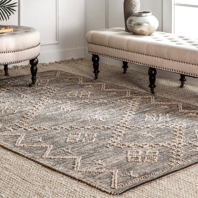 Rockwell Hand-Knotted Gray Area Rug - Image 0