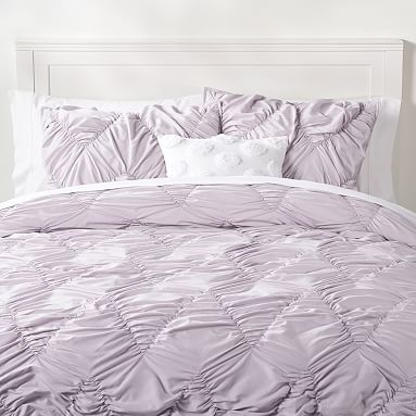 Whimsical Waves Comforter, Full/Queen, Dusty Iris - Image 0