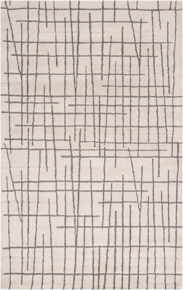 Naya Beige Indoor 3'3" x 5'3" Handmade Rug - Image 1