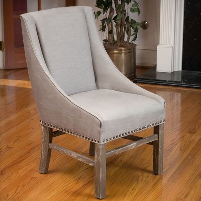 Busch Linen Upholstered Side Chair - Image 0