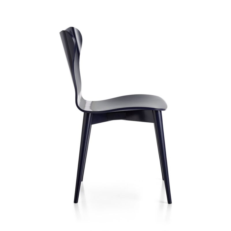 Brera Indigo Bentwood Dining Chair - Image 3