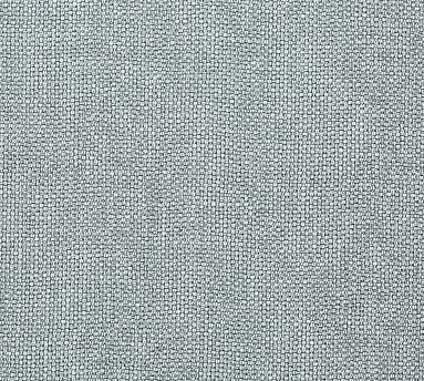 Fabric By the Yard - Performance Brushed Basketweave Washed Teal - Image 0