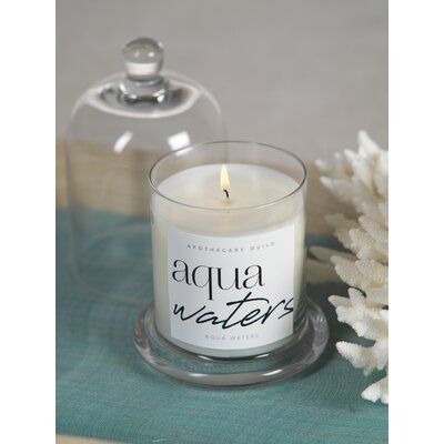 Aqua Waters Scented Jar Candle - Image 0