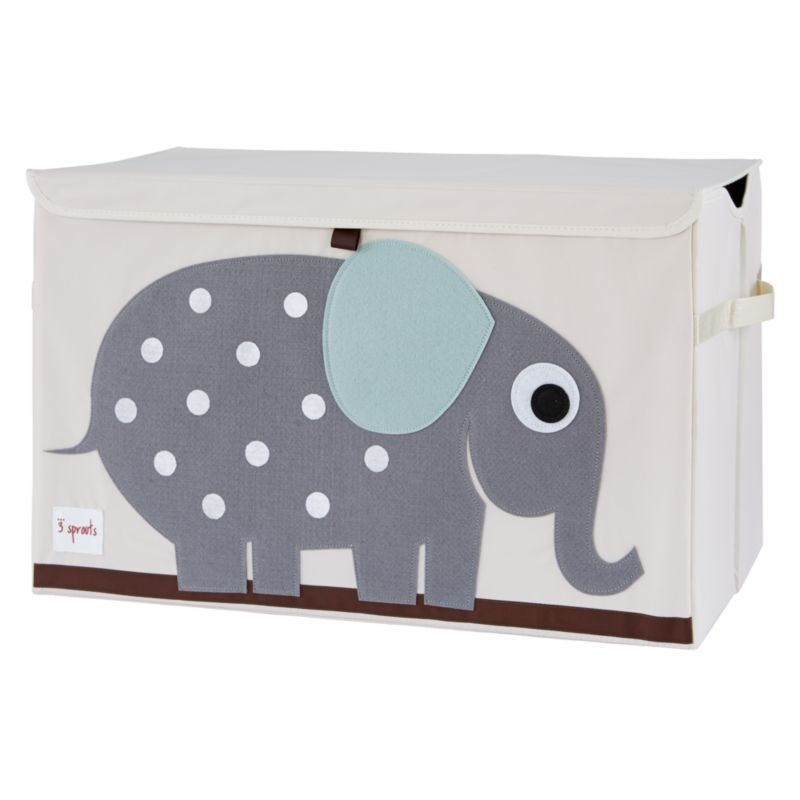 3 Sprouts Elephant Toy Chest - Image 1
