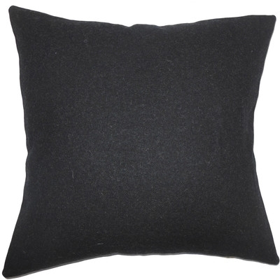 Quant Solid Wool Throw Pillow - Image 0
