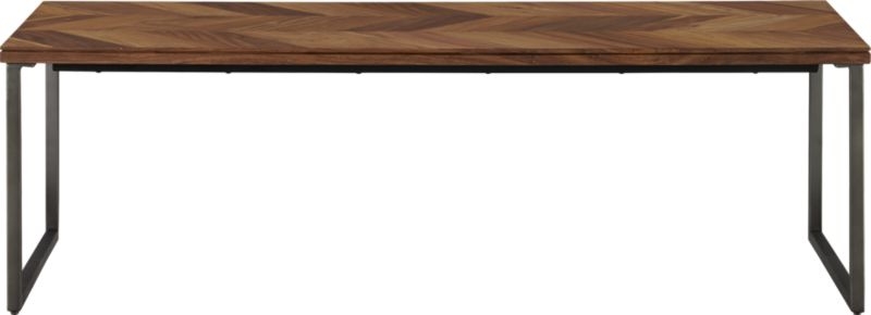 chevron 48" coffee table - Image 8