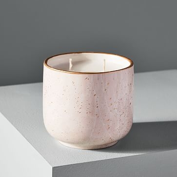 Modern Elements Candle, Small Tumbler, Pink, Rose Quartz, 11 oz - Image 0