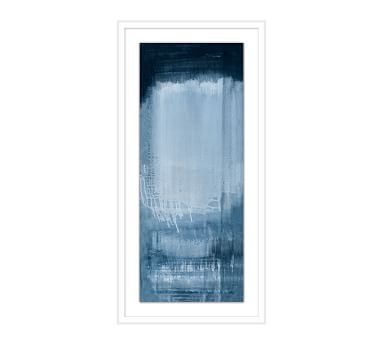 Blue Colorfield Framed Paper Prints, Set of 2, 17.25" x 35.25" - Image 2