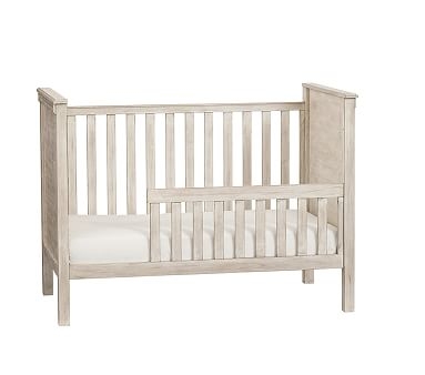 Rory 4-In-1 Toddler Bed Conversion Kit, Weathered White, UPS - Image 0