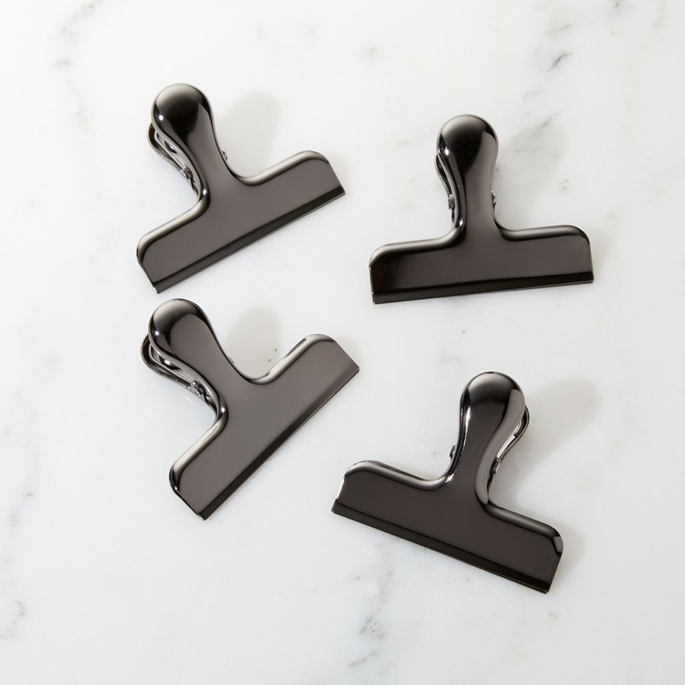 Metal Magnetic Chip Clips, Set of 4 - Image 0