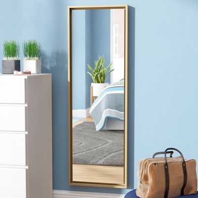 Belchertown Full Length Mirror - Brass - Image 1