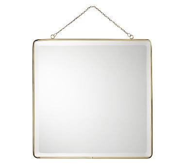 Hazel Mirrors, Brass, Square - Image 0