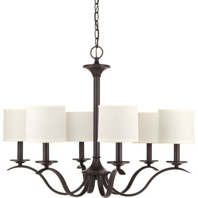 Sheffield 6 - Light Shaded Classic / Traditional Chandelier - Image 0