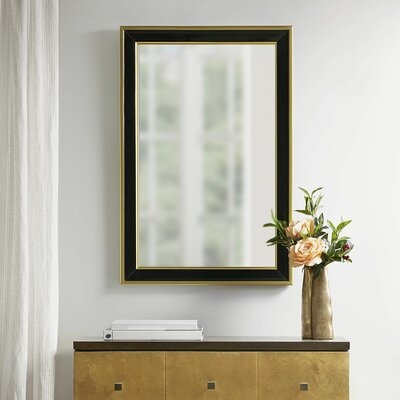 Martha Stewart Hudson Rectangle Modern and Contemporary Accent Mirror - Image 0