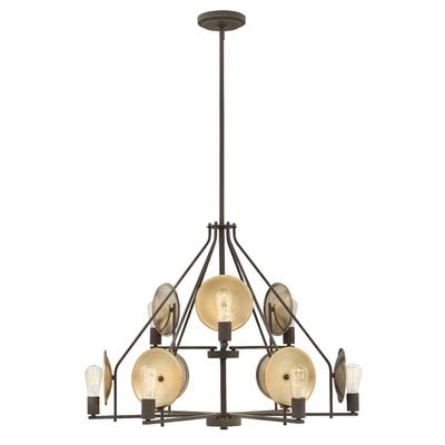Anspach 9-Light Candle Style Tiered Chandelier - Image 0