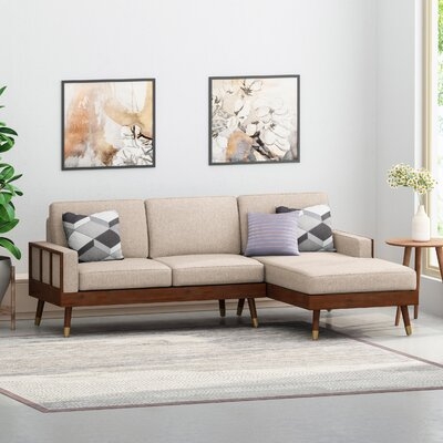 Caples Fabric Left Hand Facing Sectional - Image 0